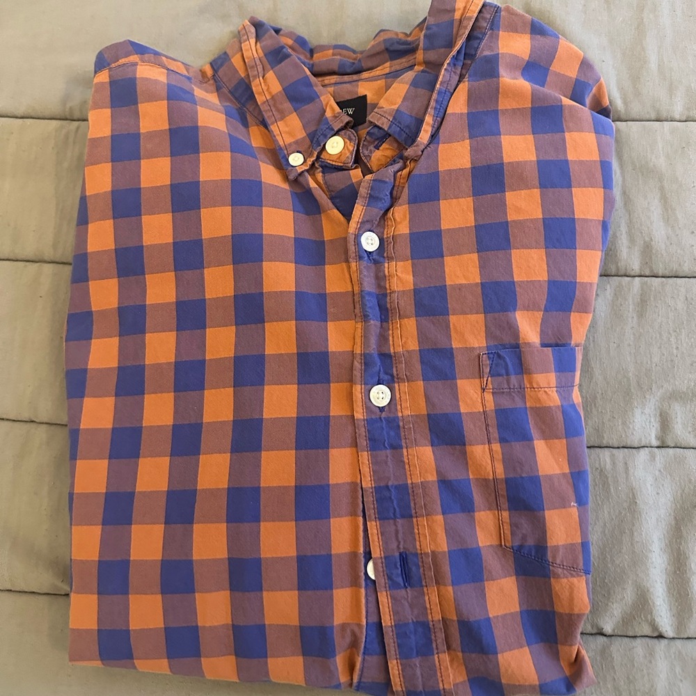 JCrew Plaid Button Down - Picture 3 of 4
